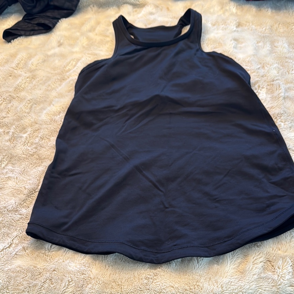Lululemon Athletica Black Tank Top Racerback